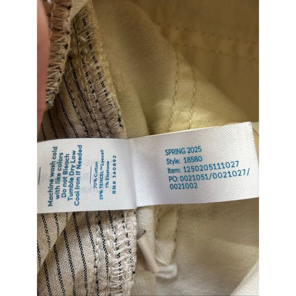 Marine layer 2025 Charlie Wide Leg Pant ecru size 4 - Picture 8 of 13